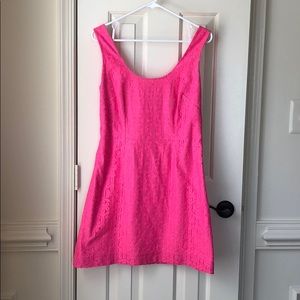 Lilly Pulitzer Neon Pink Dress